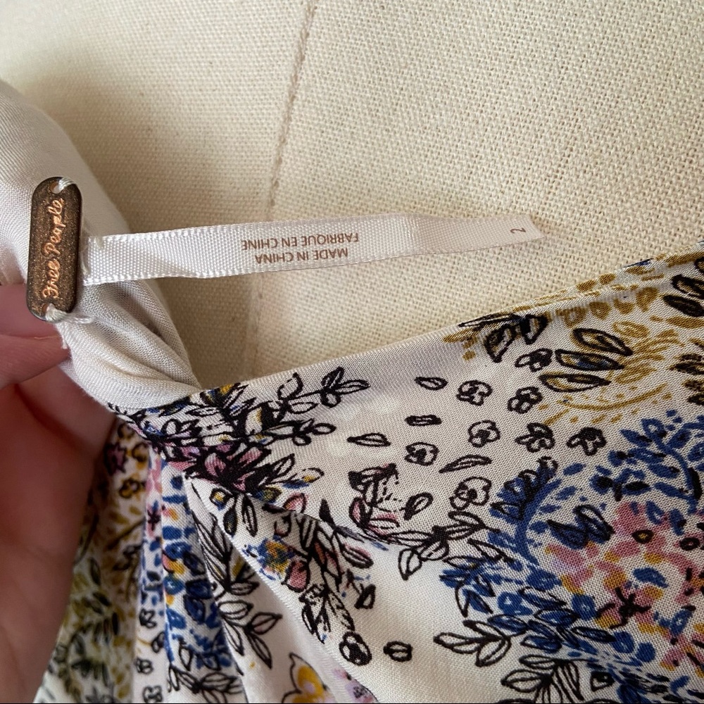 Free People Fall in Love floral tiered maxi dress - Picture 7 of 9